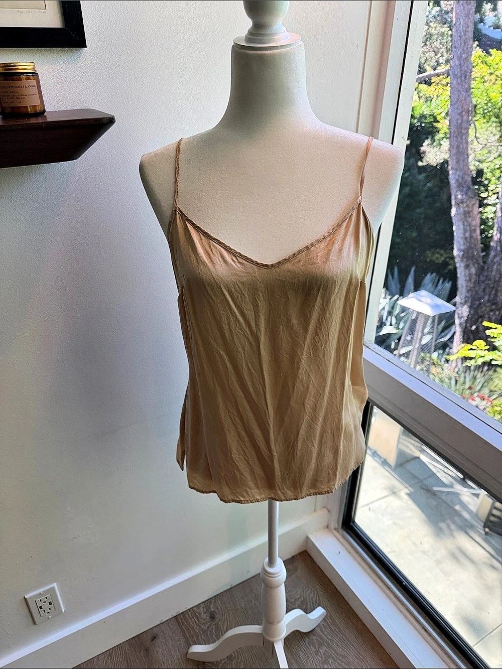 La Perla Studio Silk Camisole in beige Size 3
